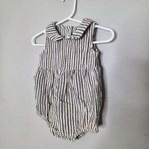 RYLEE CRU Stripe Bubble Romper